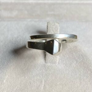 Authentic GUCCI Chiodo Nail Ring, 925 Sterling Silver, US Sz 6.25, Japan, Sz 12
